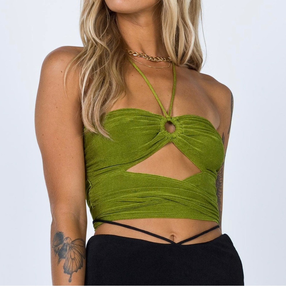 Princess polly - size 2 - green